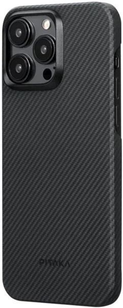 Чехол Pitaka MagEZ Case 4 Twill Black Gray для iPhone 15 Pro Max 2999242218 фото