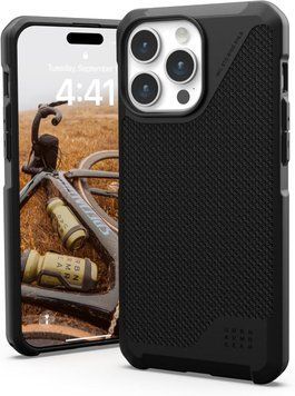Чохол UAG Metropolis LT Kevlar MagSafe Black для iPhone 15 Pro Max 2487211559 фото