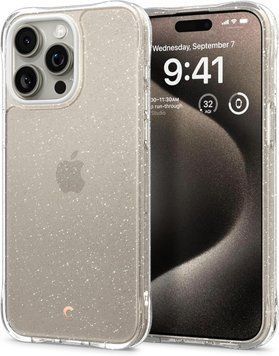 Чохол Spigen Cyrill Cecile Clear Glitter для iPhone 15 Pro ACS06764 2503744795 фото