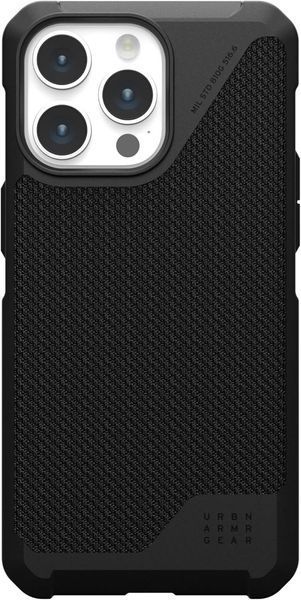 Чехол UAG Metropolis LT Kevlar MagSafe Black для iPhone 15 Pro Max 2487211559 фото
