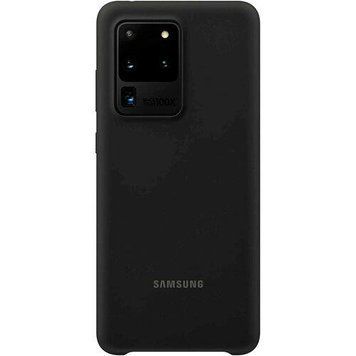 Чохол Samsung Silicone Cover Black для Galaxy S20 Ultra 5G SM-G988 1433388688 фото