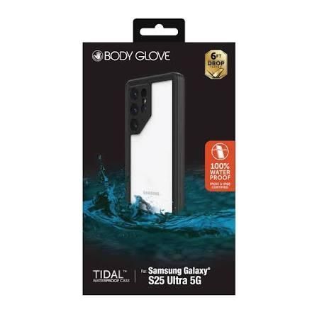 Водонепроницаемый чехол Body Glove Tidal Clear Black для Samsung Galaxy S25 Ultra 3150078438 фото