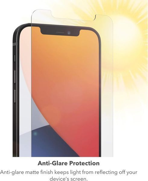 Защитное стекло Zagg InvisibleShield Glass Anti-Glare для iPhone 12 Mini 2288541248 фото