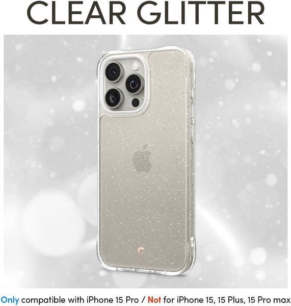Чохол Spigen Cyrill Cecile Clear Glitter для iPhone 15 Pro ACS06764 2503744795 фото