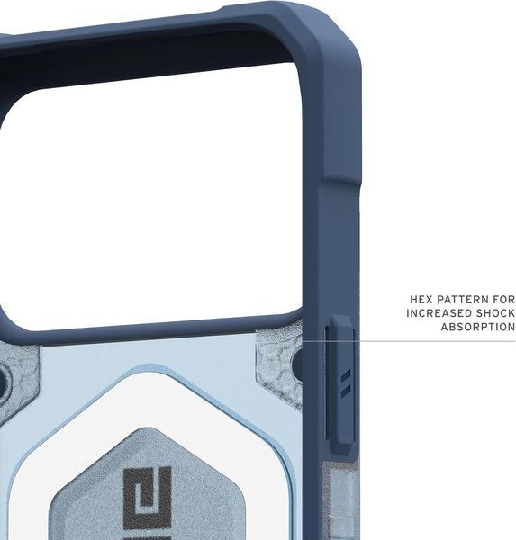 Чохол UAG Pathfinder Clear Magsafe Blues Lanyard для iPhone 18 Pro | 17 Pro 3206039671 фото