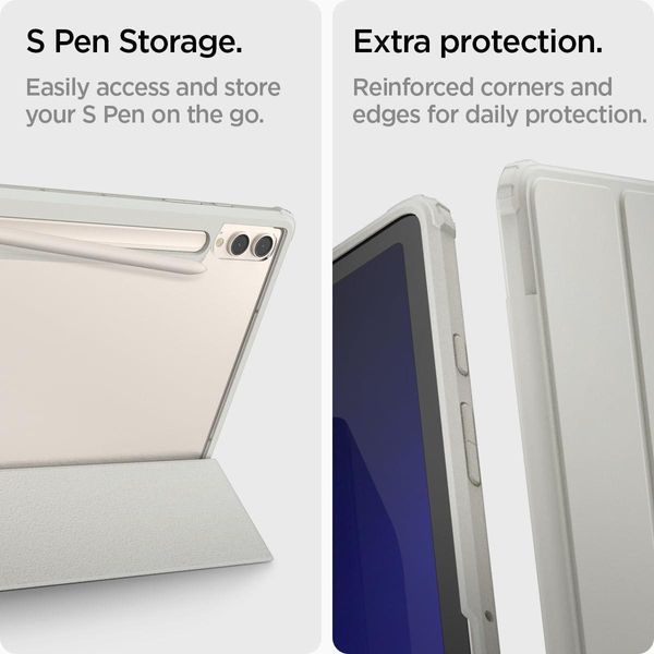 Чехол Spigen Ultra Hybrid Pro Gray для Samsung Galaxy Tab S9 Plus | S10 Plus ACS06836 2063487551 фото