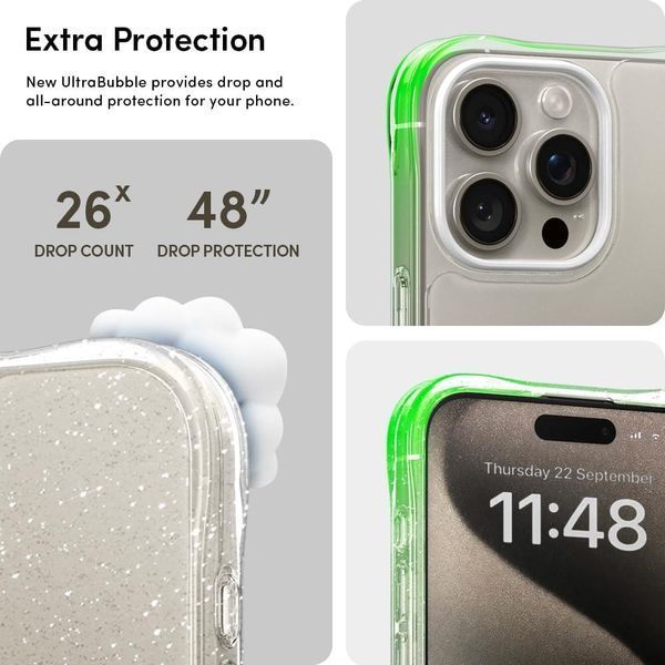 Чохол Spigen Cyrill Cecile Clear Glitter для iPhone 15 Pro ACS06764 2503744795 фото