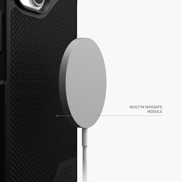 Чохол UAG Metropolis LT Kevlar MagSafe Black для iPhone 15 2216745452 фото