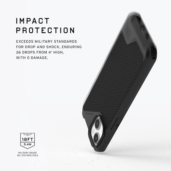 Чохол UAG Metropolis LT Kevlar MagSafe Black для iPhone 15 2216745452 фото