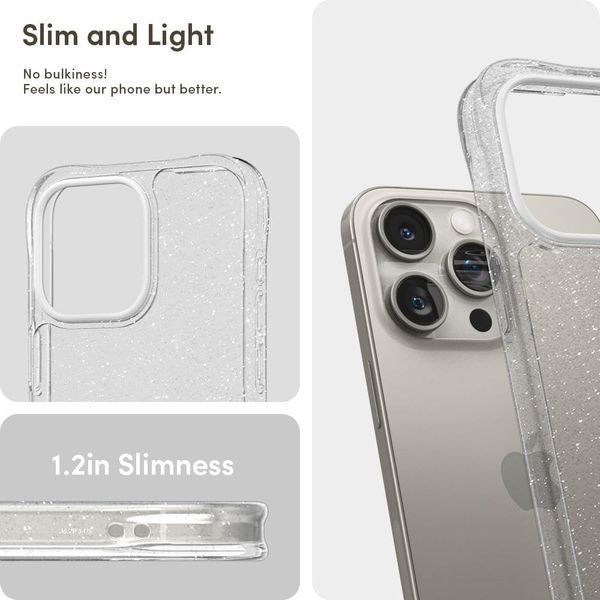 Чохол Spigen Cyrill Cecile Clear Glitter для iPhone 15 Pro ACS06764 2503744795 фото