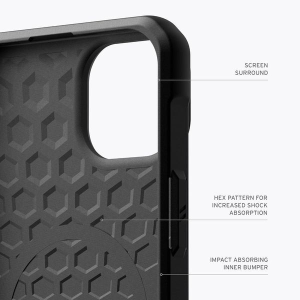 Чохол UAG Metropolis LT Kevlar MagSafe Black для iPhone 15 2216745452 фото