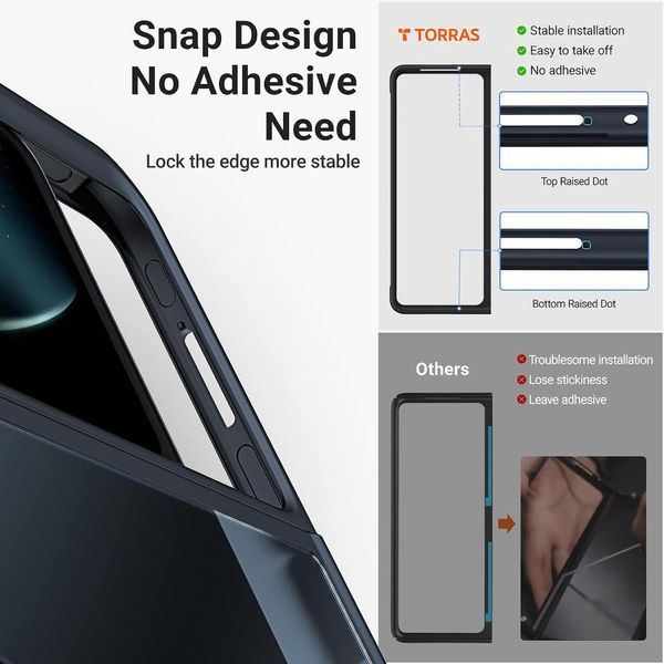 Чохол TORRAS MarsClimber Kickstand Case Black для Samsung Galaxy Fold 4 3169818520 фото