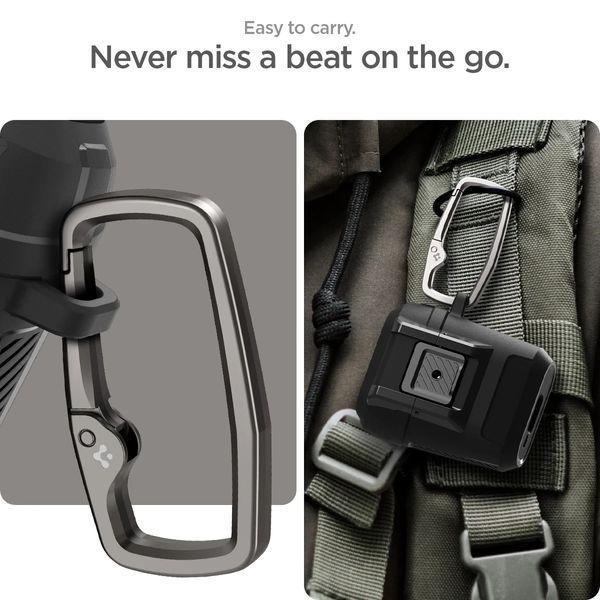 Чохол Spigen Lock Fit Matte Black для Google Pixel Buds Pro | Pixel Buds Pro 2 2885360851 фото