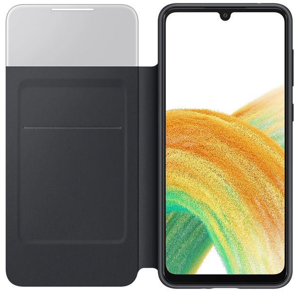 Чохол Samsung Smart S View Wallet Cover Black для Galaxy A33 A336