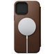 Чохол Nomad Leather Folio with MagSafe Rustic Brown для iPhone 13 Pro Max 1625835693 фото 7