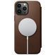 Чохол Nomad Leather Folio with MagSafe Rustic Brown для iPhone 13 Pro Max 1625835693 фото 11