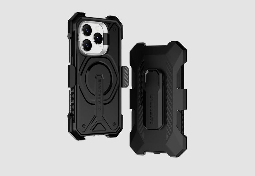Захисний чохол Caseborne V Series Black для iPhone 15 2113500580 фото