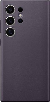Чохол Samsung Vegan Leather Case Dark Violet для Galaxy S24 Ultra SM-S928 2551103904 фото