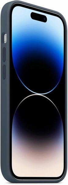 Оригинальный чехол Apple Silicone Case MagSafe Storm Blue для iPhone 14 Pro MPTF3ZM/A 2381353467 фото