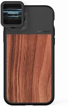 Чехол Moment M-Series Walnut Wood Black для iPhone 11 Pro Max