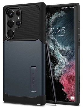 Чохол Spigen Slim Armor Metal Slate для S22 Ultra SM-S908 ACS03944 1950265386 фото