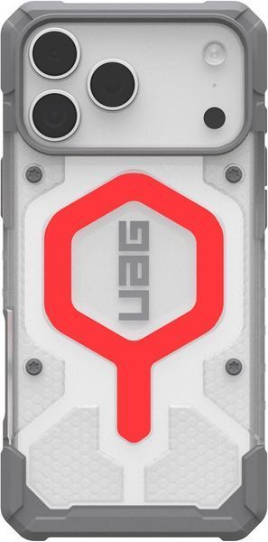 Чохол UAG Pathfinder Clear Magsafe Active Lava Lanyard для iPhone 18 Pro | 17 Pro 3206042559 фото