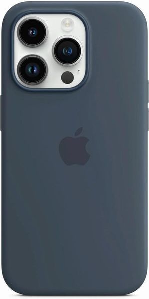 Оригинальный чехол Apple Silicone Case MagSafe Storm Blue для iPhone 14 Pro MPTF3ZM/A 2381353467 фото