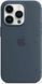 Оригинальный чехол Apple Silicone Case MagSafe Storm Blue для iPhone 14 Pro MPTF3ZM/A 2381353467 фото 7