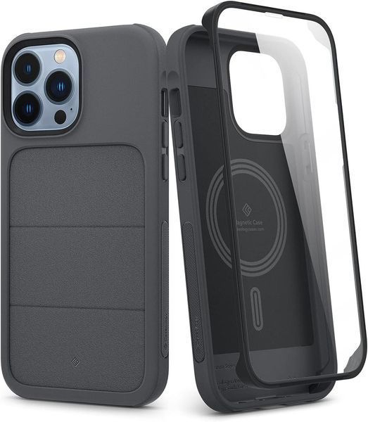 Чехол Caseology Stratum MagSafe Ash Grey для iPhone 13 Pro Max ACS03599 2027266855 фото