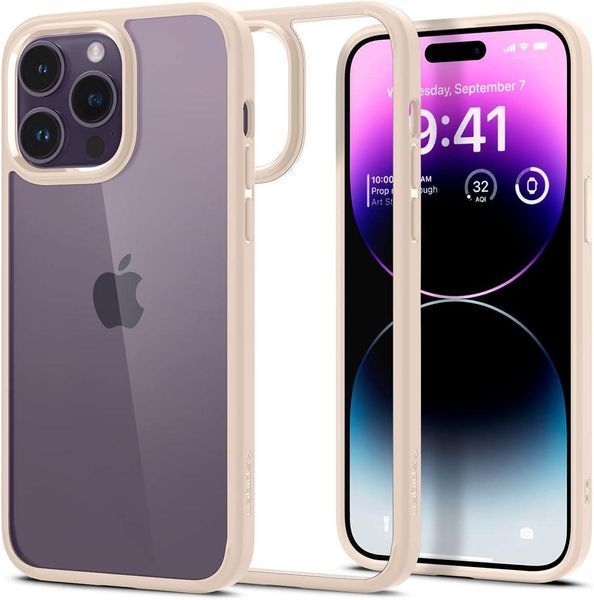 Чехол Spigen Ultra Hybrid Sand Beige для iPhone 14 Pro Max ACS04819 1867311388 фото