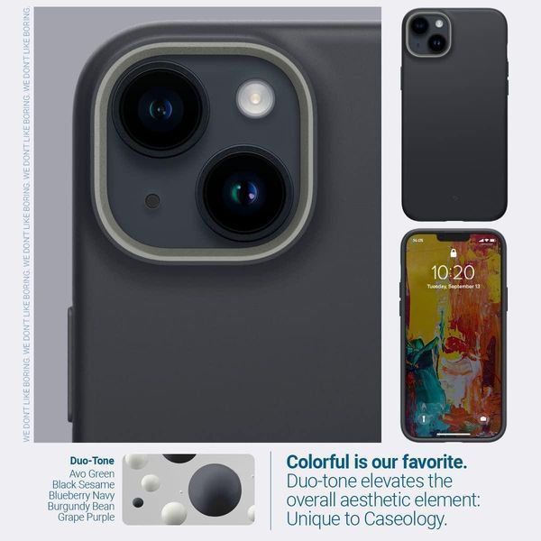Чохол Caseology Nano Pop Mag Black Sesame для iPhone 14 Plus 1823323947 фото
