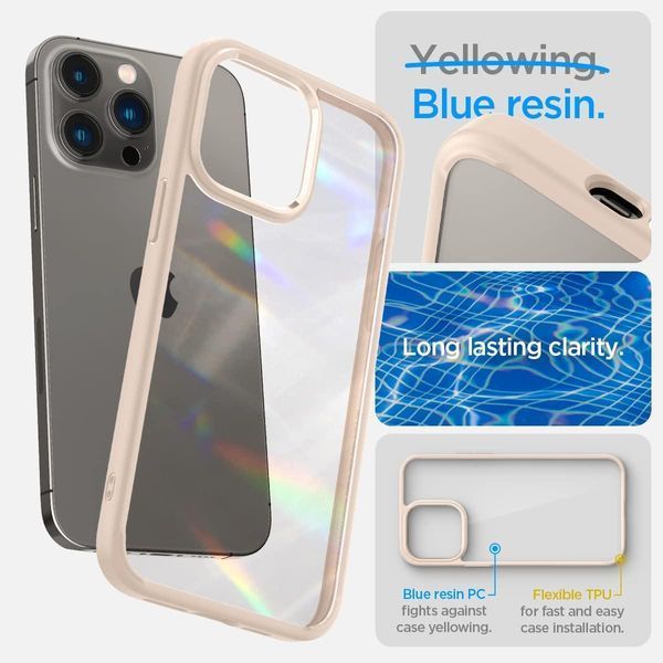 Чехол Spigen Ultra Hybrid Sand Beige для iPhone 14 Pro Max ACS04819 1867311388 фото