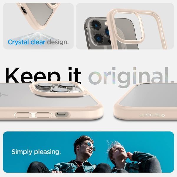 Чехол Spigen Ultra Hybrid Sand Beige для iPhone 14 Pro Max ACS04819 1867311388 фото