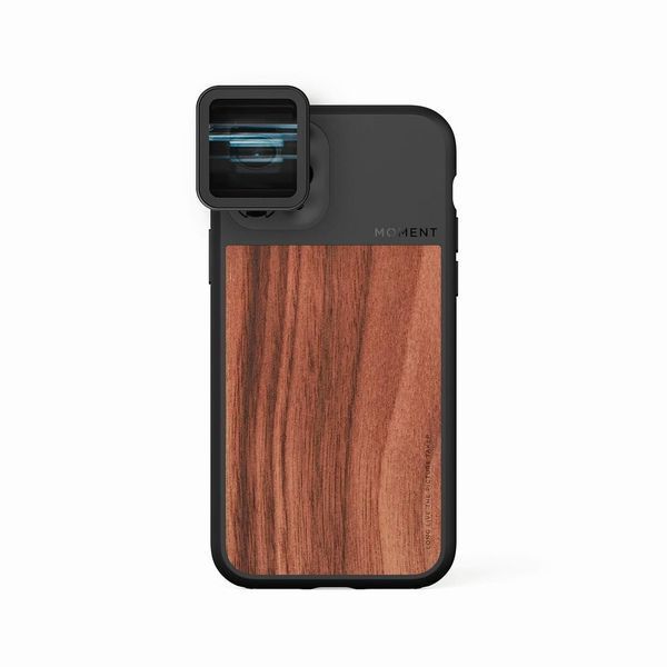 Чехол Moment M-Series Walnut Wood Black для iPhone 11 Pro Max