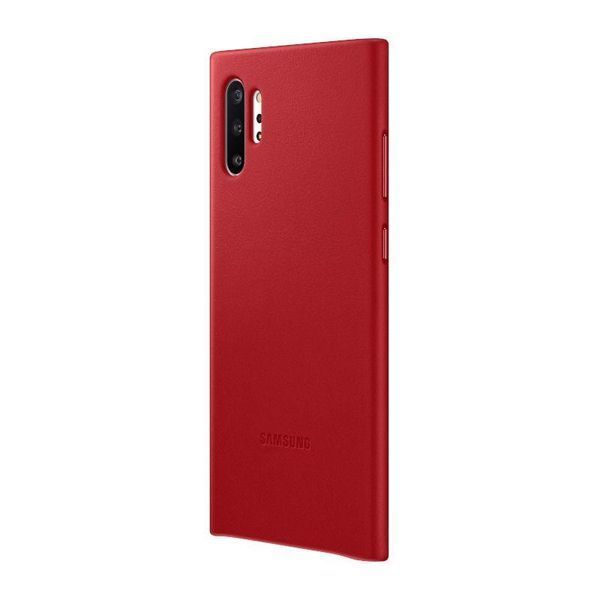 Чохол Samsung Leather Back Cover Red для Samsung Galaxy Note 10 Plus SM-N975 1532857768 фото