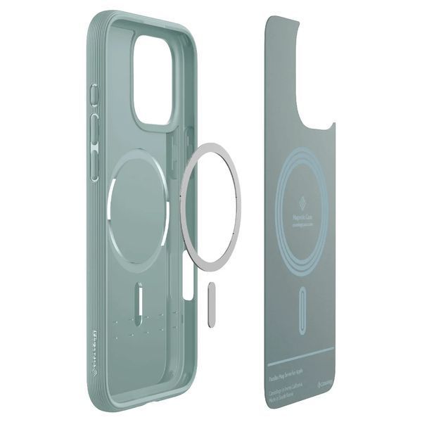 Чохол Caseology Parallax Mag Sage Green для iPhone 16 Pro Max ACS08040 2349106576 фото