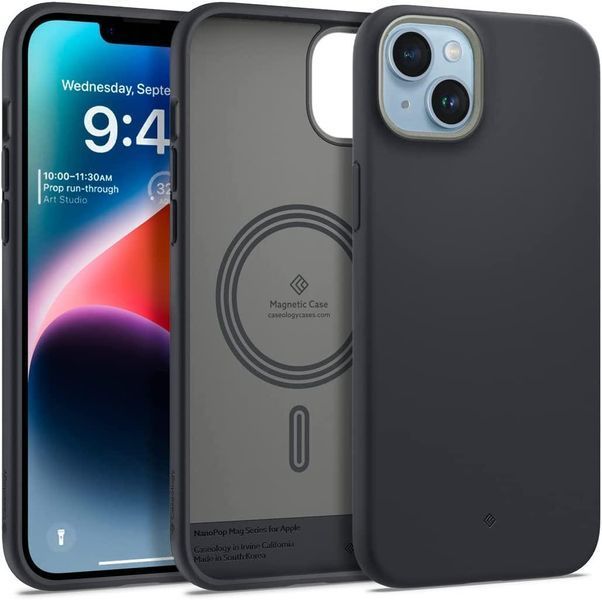Чохол Caseology Nano Pop Mag Black Sesame для iPhone 14 Plus 1823323947 фото