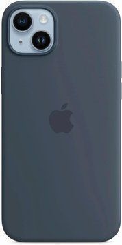 Чохол Apple Silicone Case MagSafe Storm Blue для iPhone 14 Plus MPT53ZE/A 2381519279 фото