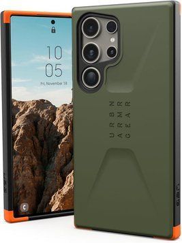 Чохол UAG Civilian Olive Drab для Samsung Galaxy S24 Ultra SM-S928 2449940525 фото