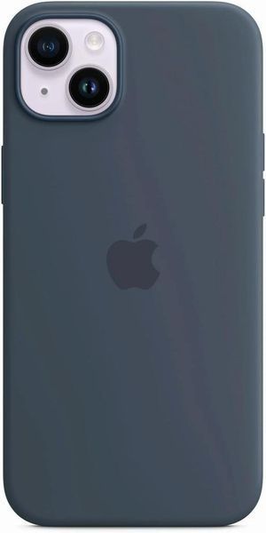 Чохол Apple Silicone Case MagSafe Storm Blue для iPhone 14 Plus MPT53ZE/A 2381519279 фото