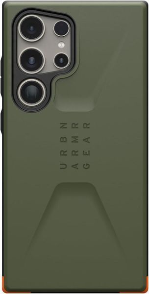 Чохол UAG Civilian Olive Drab для Samsung Galaxy S24 Ultra SM-S928 2449940525 фото