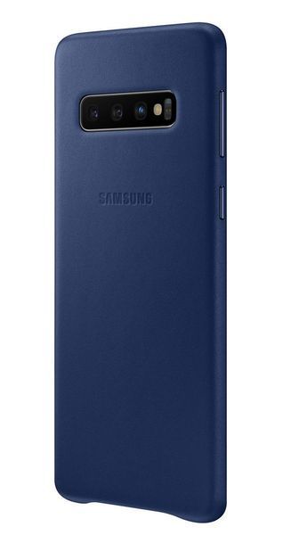 Чохол Samsung Leather Cover Navy для Samsung Galaxy S10 Plus SM-G975 1496826547 фото