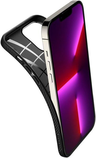 Чехол Spigen Liquid Air Matte Black для iPhone 13 Pro Max 1616452802 фото