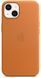 Чехол Apple Leather Case with MagSafe Golden Brown для iPhone 13 1801899486 фото 3