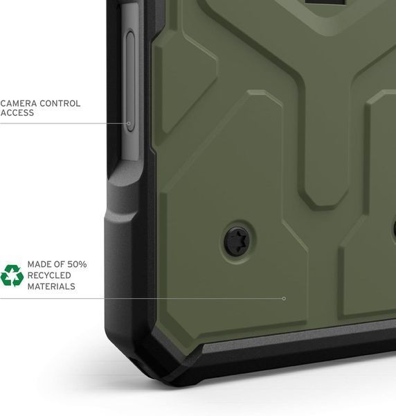 Чохол UAG Pathfinder MagSafe Olive Drab для iPhone 16 Pro 3066868557 фото