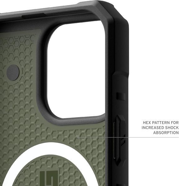 Чохол UAG Pathfinder MagSafe Olive Drab для iPhone 16 Pro 3066868557 фото