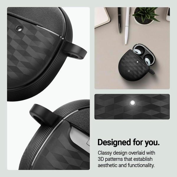 Кейс Caseology Parallax Matte Black для Google Pixel Buds Pro | Pixel Buds Pro 2 2322517763 фото
