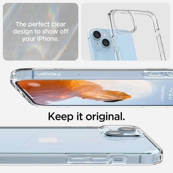 Чохол Spigen Liquid Crystal Crystal Clear для iPhone 14 Plus ACS04887 1867322431 фото