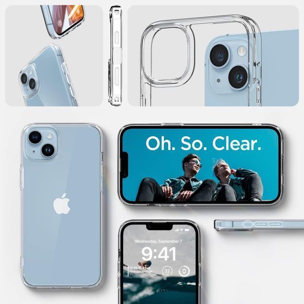 Чохол Spigen Liquid Crystal Crystal Clear для iPhone 14 Plus ACS04887 1867322431 фото