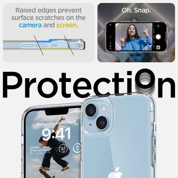 Чохол Spigen Liquid Crystal Crystal Clear для iPhone 14 Plus ACS04887 1867322431 фото